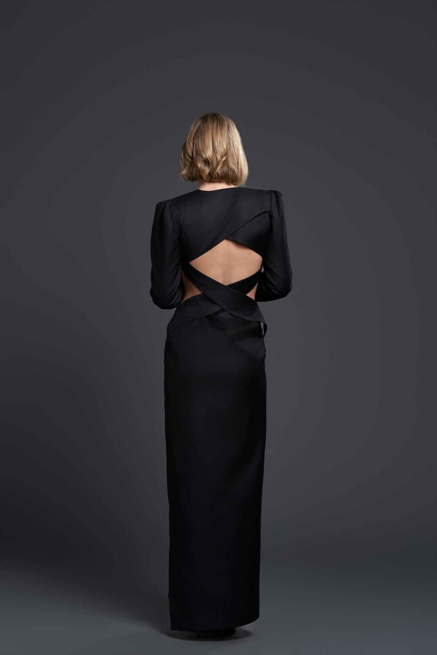 NAOMI BLACK DRESS