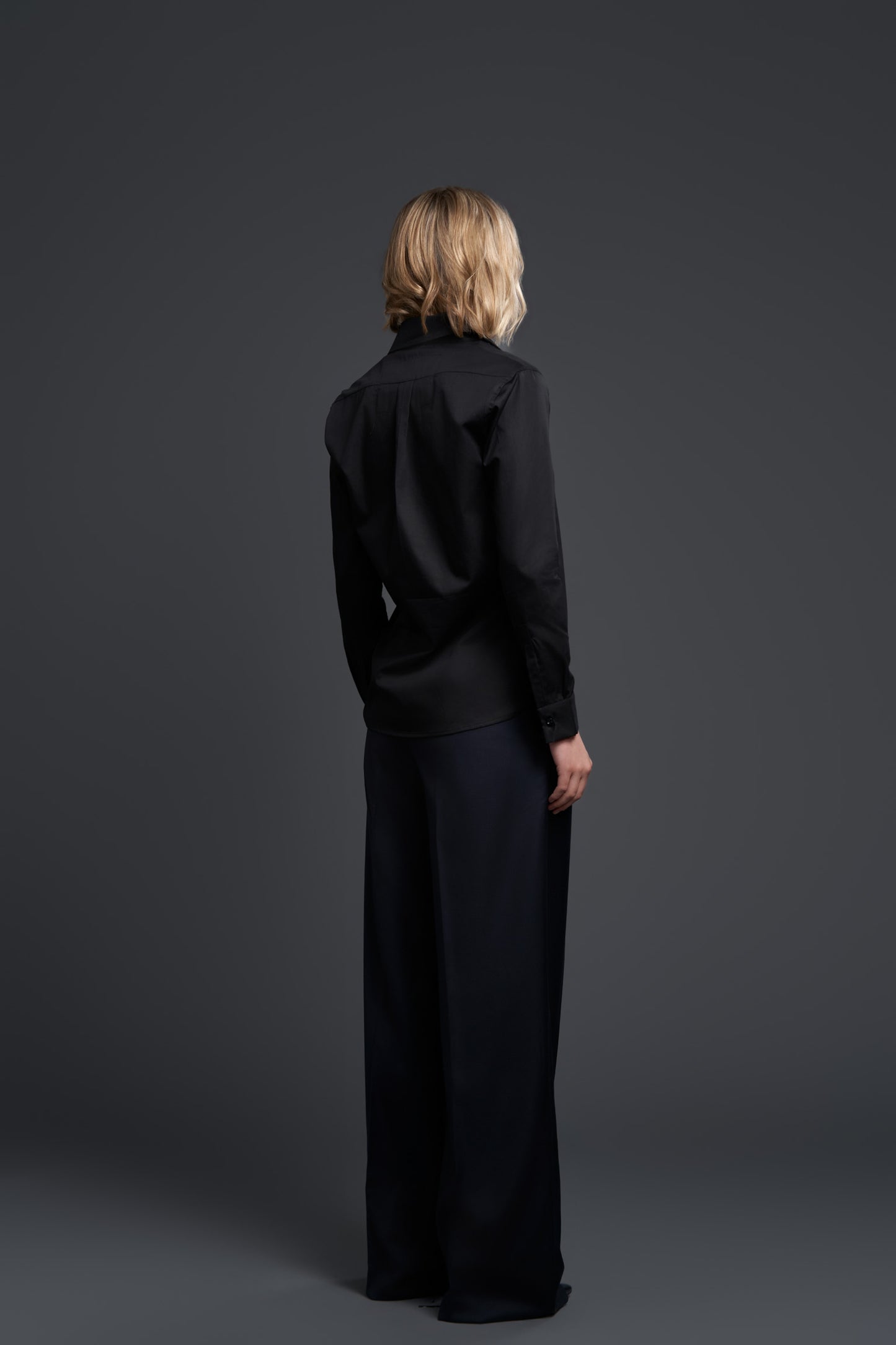 Fi-AEN BLACK LONG-SLEEVE SHIRT