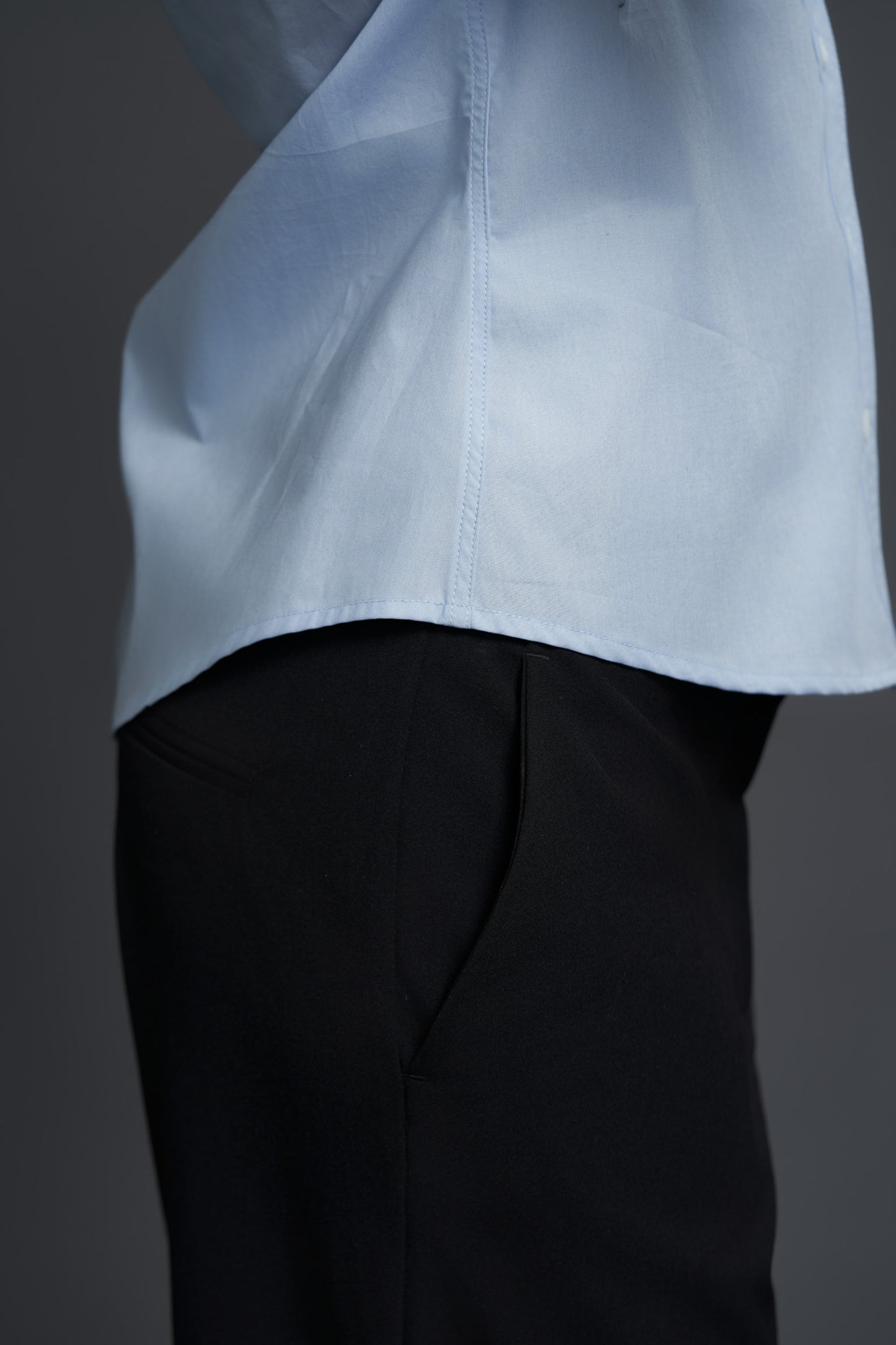 LUXORA BLUE SHORT-SLEEVE SHIRT