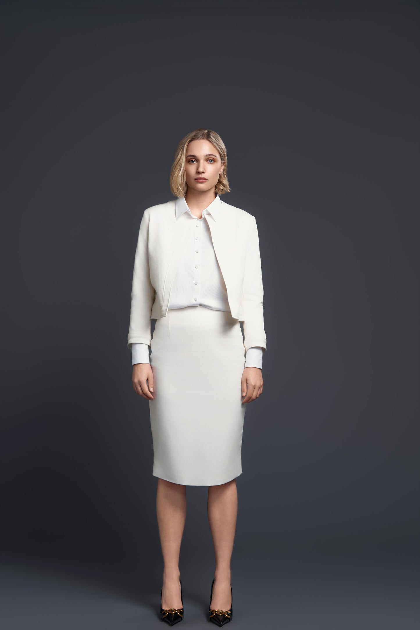 LO-ORA WHITE LILY SKIRT