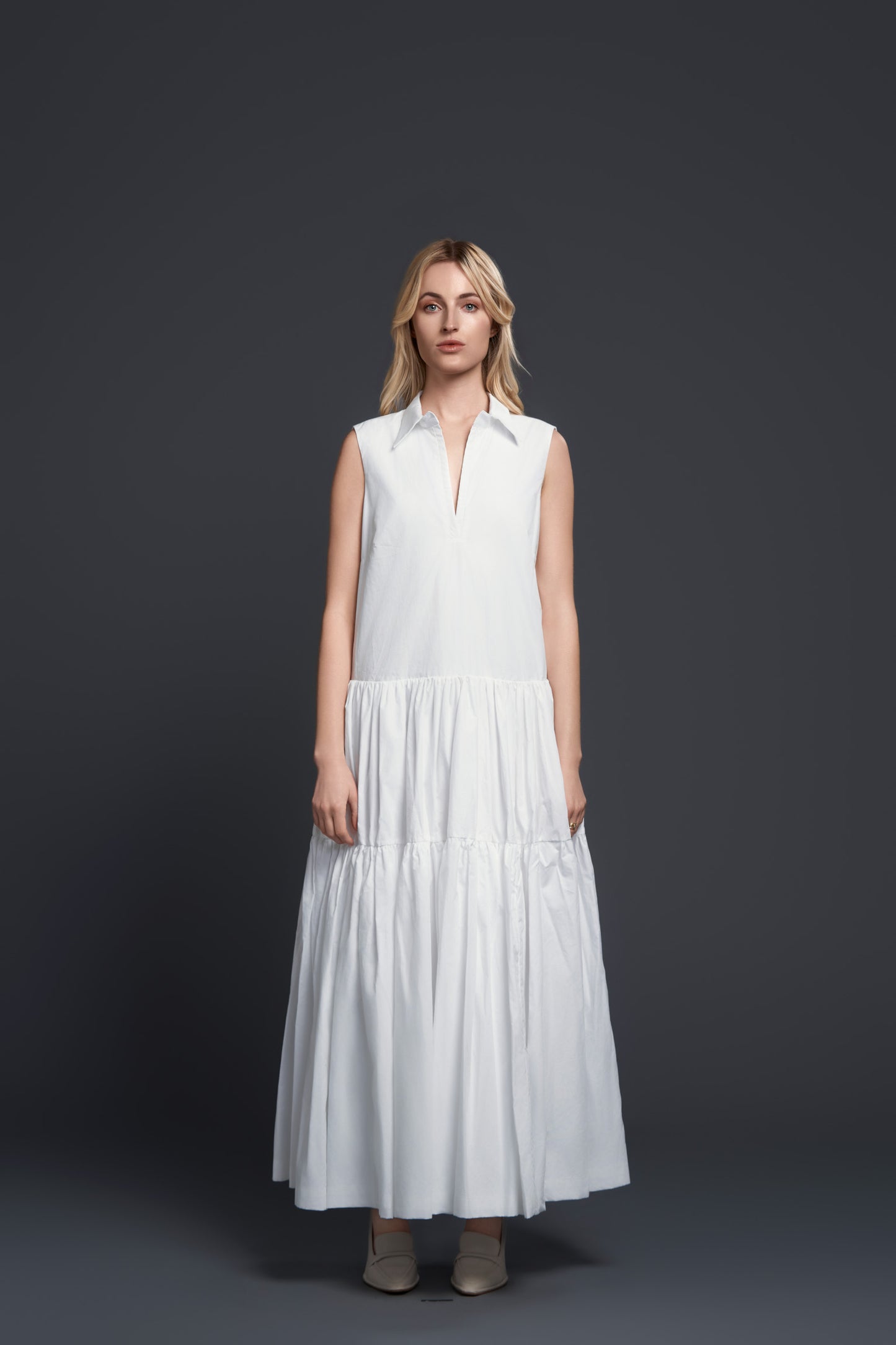 WHITE LILY DRESS
