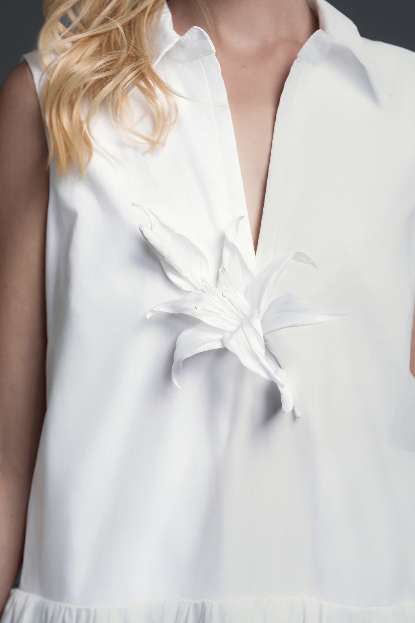WHITE LILY DRESS