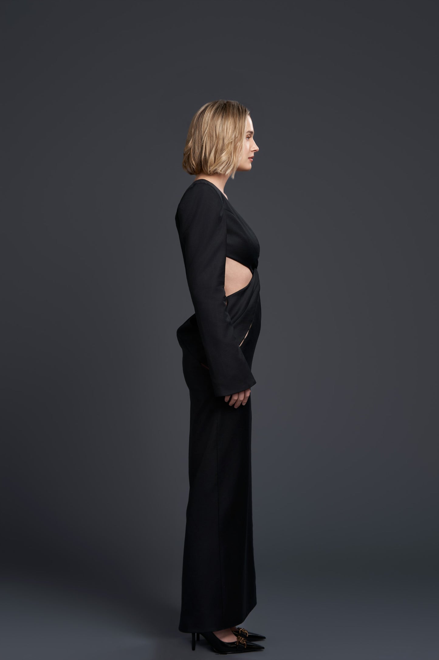 NAOMI BLACK DRESS