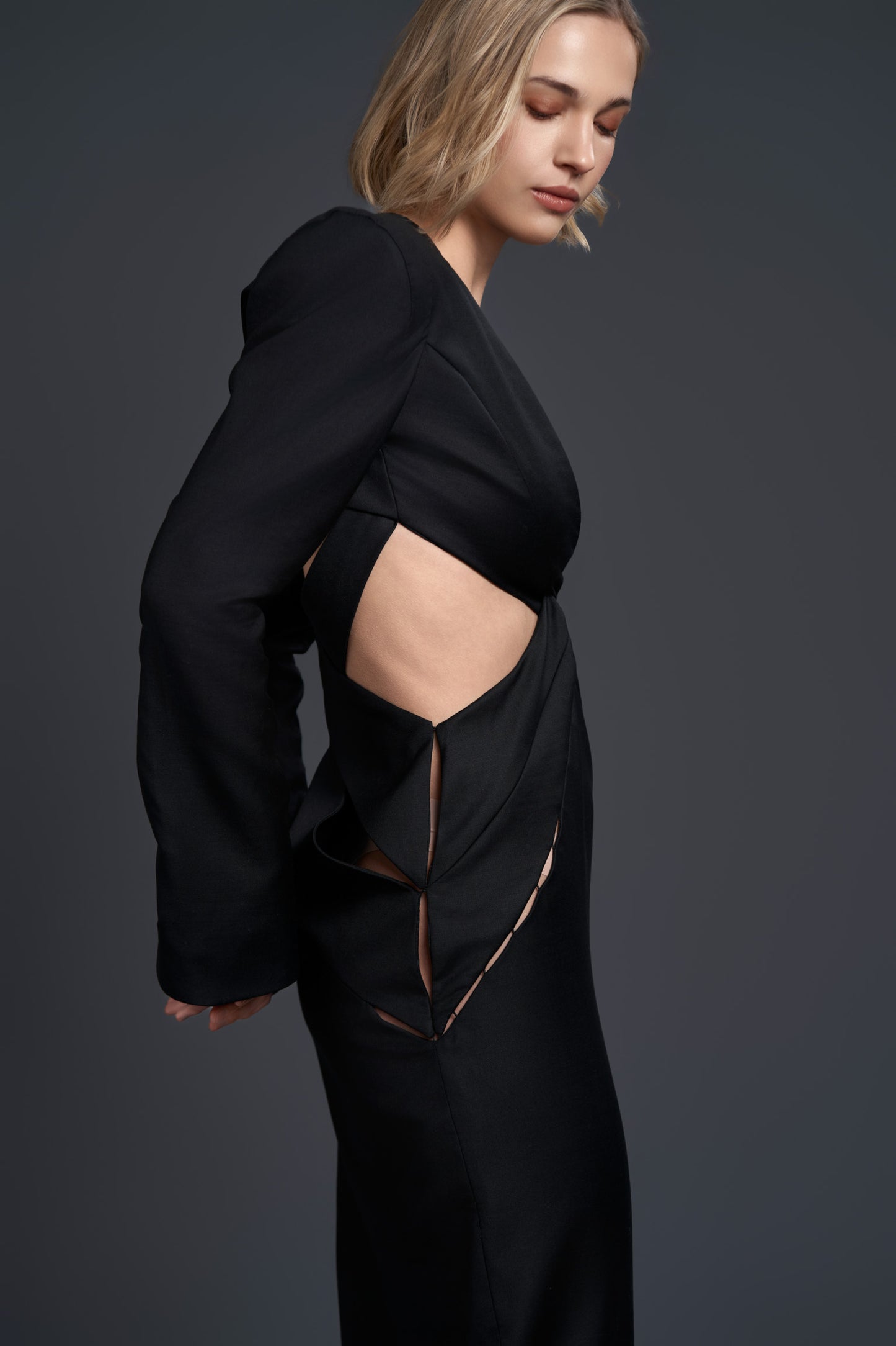 NAOMI BLACK DRESS
